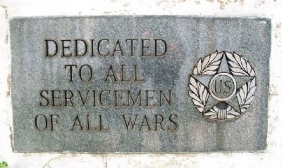 Veterans Memorial Marker. Click for full size. Veterans Memorial Marker image. Click for full size.