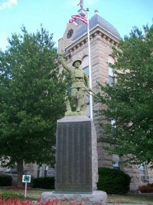 Polk County, Missouri, World War Honor Roll image. Click for full size.