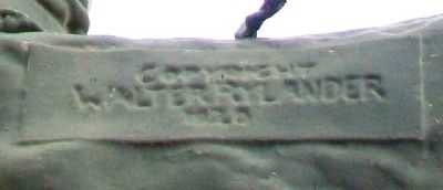 Polk County, Mo,, WWI Memorial Sculptor. Click for full size. Polk County, Mo,, WWI Memorial Sculptor image. Click for full size.