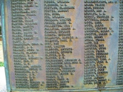 Polk County, Mo., WWI Honored Vets. Click for full size. Polk County, Mo., WWI Honored Vets image. Click for full size.
