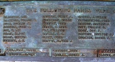 Polk County, Mo., WWI Honored Vets. Click for full size. Polk County, Mo., WWI Honored Vets image. Click for full size.