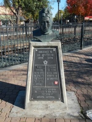 Soledad O. de Arguello Marker. Click for full size. Soledad O. de Arguello Marker image. Click for full size.