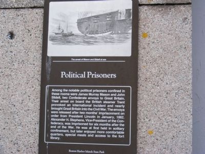 Political Prisoners Marker image. Click for full size.