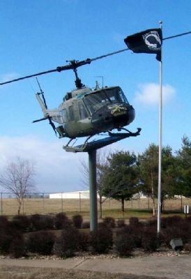All Vietnam Veterans Memorial UH-1 Huey image. Click for full size.