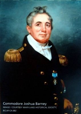 Painting of Joshua Barney ca. 1817 by Rembrandt Peale image. Click for full size.