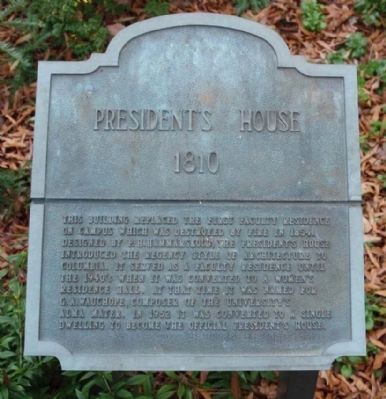 President's House Marker. Click for full size. President's House Marker image. Click for full size.