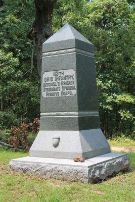 113th Ohio Infantry Marker image. Click for full size.