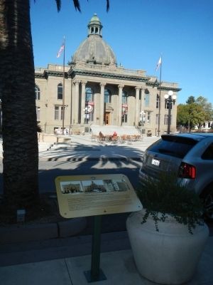 Old San Mateo County Courthouse Marker. Click for full size. Old San Mateo County Courthouse Marker image. Click for full size.