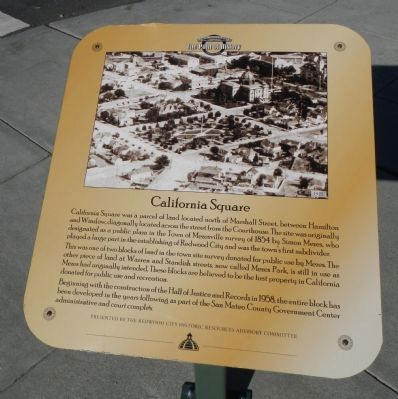 California Square Marker image. Click for full size.