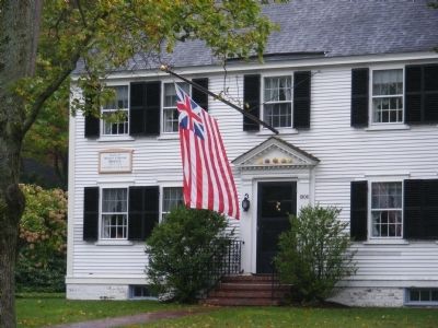 Marrett and Nathan Munroe House Marker. Click for full size. Marrett and Nathan Munroe House Marker image. Click for full size.