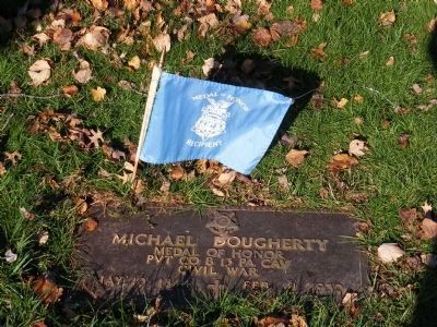 Pvt. Michael Dougherty Marker image. Click for full size.