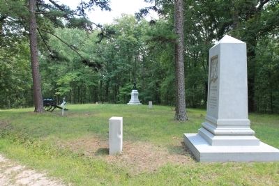 25th Tennessee Regiment Marker. Click for full size. 25th Tennessee Regiment Marker image. Click for full size.