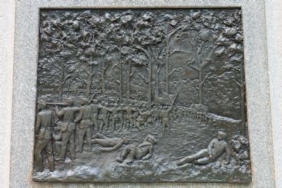 121st Ohio Infantry Marker. Click for full size. 121st Ohio Infantry Marker image. Click for full size.