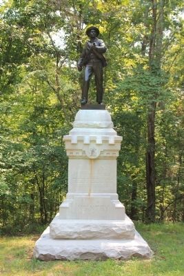 Tennessee C.S.A. Infantry Marker. Click for full size. Tennessee C.S.A. Infantry Marker image. Click for full size.