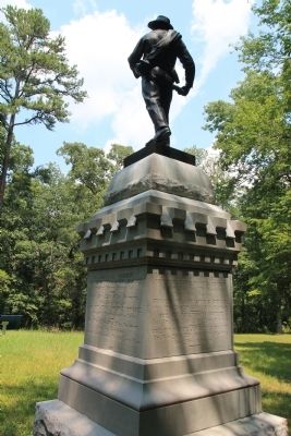 Tennessee C.S.A. Infantry Marker. Click for full size. Tennessee C.S.A. Infantry Marker image. Click for full size.