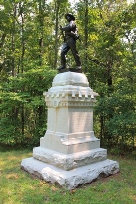 Tennessee C.S.A. Infantry Marker. Click for full size. Tennessee C.S.A. Infantry Marker image. Click for full size.