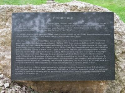 Potters' Field Marker image. Click for full size.