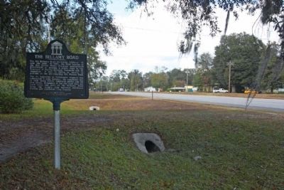 The Bellamy Road Marker looking north image. Click for full size.