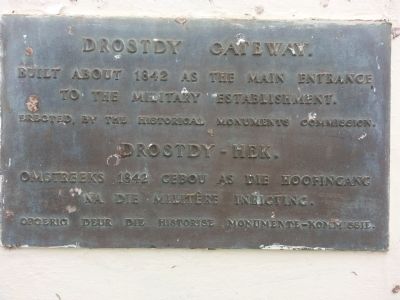 Drostdy Gateway Marker image. Click for full size.