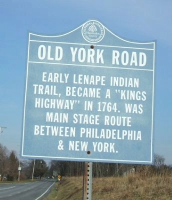 Old York Road Marker image. Click for full size.