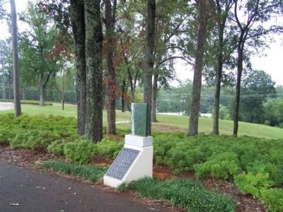 Our Land - Our Heritage Marker ; US 271 / SR 155 seen in distant background image. Click for full size.