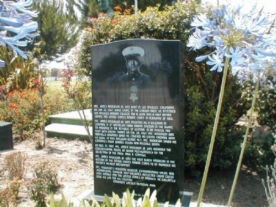 PFC James Anderson Marker image. Click for full size.