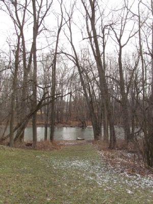 Sanford C. Cox Ford Across Tippecanoe River. Click for full size. Sanford C. Cox Ford Across Tippecanoe River image. Click for full size.