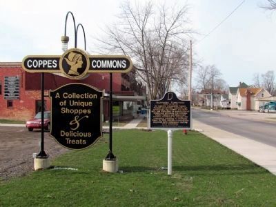 Nappanee Furniture Marker at Coppes Commons image. Click for full size.