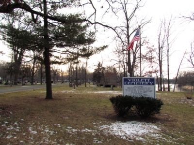 Violett Cemetery Marker. Click for full size. Violett Cemetery Marker image. Click for full size.