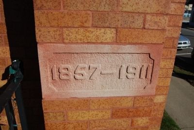 Saint Matthews African Methodist Episcopal Zion Church Date Keystone. Click for full size. Saint Matthews African Methodist Episcopal Zion Church Date Keystone image. Click for full size.