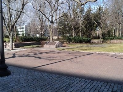 Marker on Albany Street image. Click for full size.