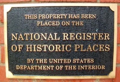Kingman Memorial Armory NRHP Marker. Click for full size. Kingman Memorial Armory NRHP Marker image. Click for full size.