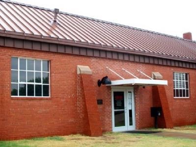 Kingman Memorial Armory and Marker. Click for full size. Kingman Memorial Armory and Marker image. Click for full size.