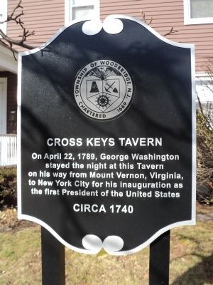 Cross Keys Tavern Marker image. Click for full size.