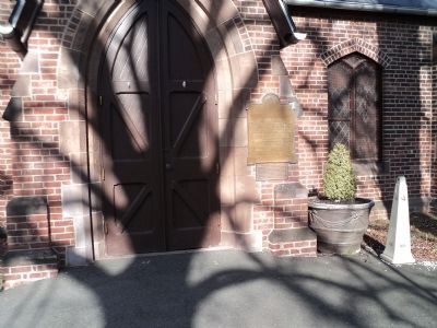 Trinity Episcopal Church Markers. Click for full size. Trinity Episcopal Church Markers image. Click for full size.