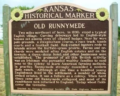 Old Runnymede Marker image. Click for full size.