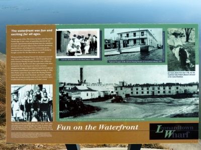 Fun on the Waterfront Marker. Click for full size. Fun on the Waterfront Marker image. Click for full size.
