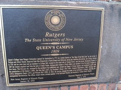 Queens Campus Marker image. Click for full size.