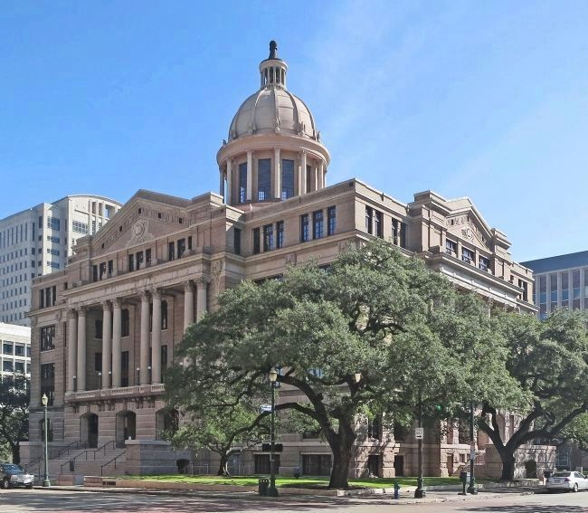 Harris County 1910 Courthouse. Click for full size. Harris County 1910 Courthouse image. Click for full size.