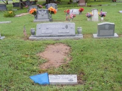Sgt. Alfredo Freddy Gonzales gravesite image. Click for full size.