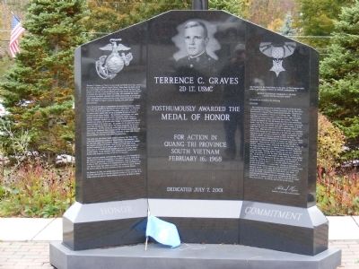 Terrence C. Graves Monument Marker image. Click for full size.