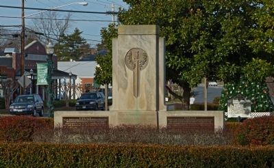 World War I Monument -- Leonardtown Marker image. Click for full size.