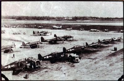 Joint Fighter Conference Flightline, October 1944. image. Click for full size.