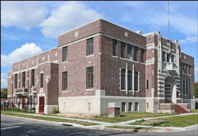 Houston Light Guard Armory image. Click for full size.