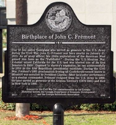 Birthplace of John C. Frmont Marker image. Click for full size.