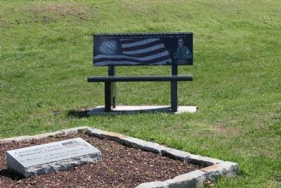 Christopher G. Stark Memorial Marker and Memorial Garden. Click for full size. Christopher G. Stark Memorial Marker and Memorial Garden image. Click for full size.