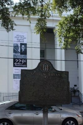 Andrew Bryan Marker. Click for full size. Andrew Bryan Marker image. Click for full size.