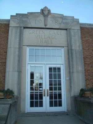 Green Lake City Hall. Click for full size. Green Lake City Hall image. Click for full size.