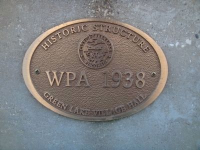Historic Structure Marker. Click for full size. Historic Structure Marker image. Click for full size.