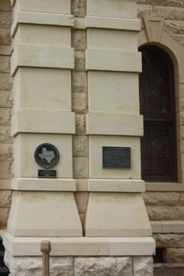 Hill County Courthouse Marker. Click for full size. Hill County Courthouse Marker image. Click for full size.